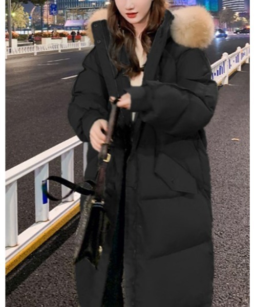 Ritzy（リッツィー）の「ファー付きエコダウンロングコート（ダウン