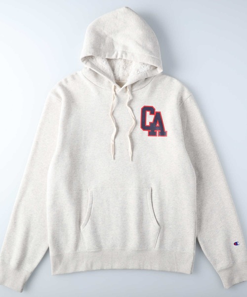 Champion(チャンピオン)の「【Champion】フード裏ボアパーカー(パーカー・メンズ・ロイヤルブルー/オフホワイト/ブラック・S/M/L/XL)」の15枚目の写真