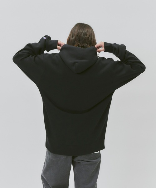 Champion(チャンピオン)の「【Champion】フード裏ボアパーカー(パーカー・メンズ・ロイヤルブルー/オフホワイト/ブラック・S/M/L/XL)」の21枚目の写真