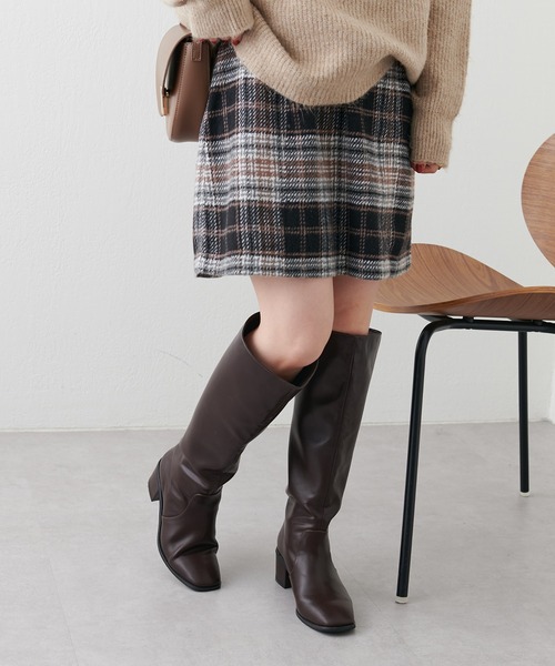 natural couture(ナチュラルクチュール)の「アソート台形ミニスカート(スカート・レディース・その他1/その他2/アイボリー/ブラック・FREE)」の21枚目の写真