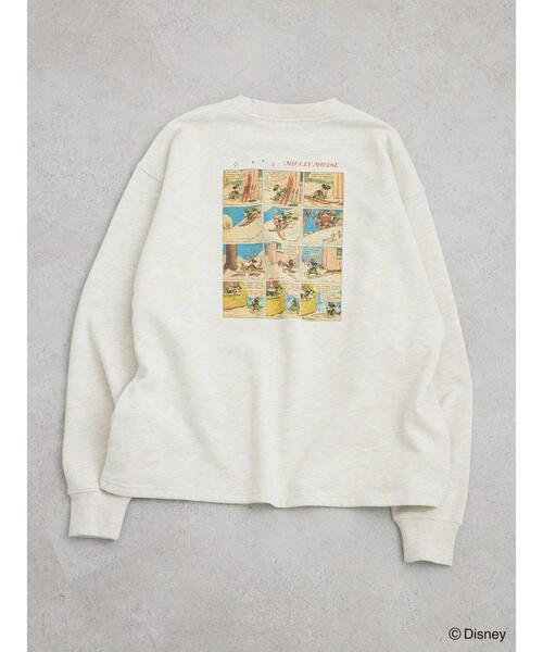 Green　Parks（グリーンパークス）の「Disney/バックプリント裏毛プルオーバー（スウェット・レディース・B/C/A・FREE）」の4枚目の写真