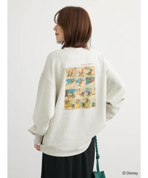 Green　Parks（グリーンパークス）の「Disney/バックプリント裏毛プルオーバー（スウェット・レディース・B/C/A・FREE）」の11枚目の写真