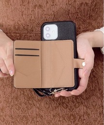 Loco Ocean（ロコオーシャン）の「【多収納】 フェイクレザー フラップカード入れ付き ショルダースマホケース / スマホカバー iPhoneケース ( 7 / 8 / SE2 / 11 / 11Pro / 11Pro max / 12 / 12pro / 12pro max / 13 /13pro / 13promax )（スマホケース/カバー）」