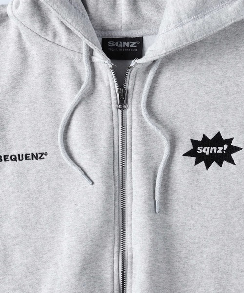 Right-on（ライトオン）の「WOWジップパーカー（パーカー・メンズ・ブルー/ブラック/グレー・M/L/XL）」の8枚目の写真