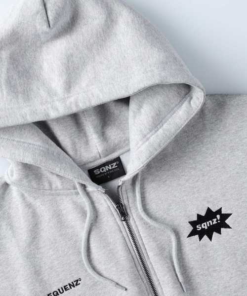 Right-on（ライトオン）の「WOWジップパーカー（パーカー・メンズ・ブルー/ブラック/グレー・M/L/XL）」の7枚目の写真