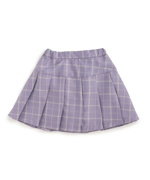 SHOO・LA・RUE（シューラルー）の「◆【110-140cm】インナーパンツ付きプリーツスカート（スカート・キッズ・ライトパープル/ベージュ系その他4・11/12/13/14）」の2枚目の写真