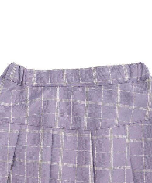 SHOO・LA・RUE（シューラルー）の「◆【110-140cm】インナーパンツ付きプリーツスカート（スカート・キッズ・ライトパープル/ベージュ系その他4・11/12/13/14）」の5枚目の写真