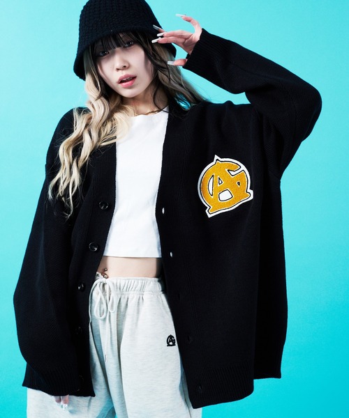 GALLIS ADDICTION（ガリスアディクション）の「GA PATCH C/D（カーディガン/ボレロ・メンズ・サックスブルー/ブラック/ベージュ・L/M）」の21枚目の写真