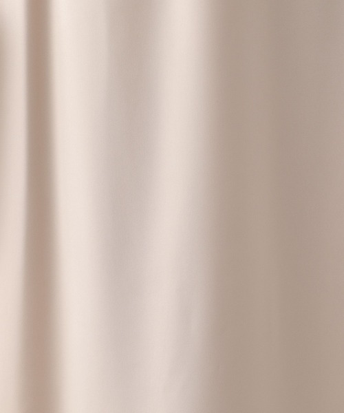 LEPSIM（レプシィム）の「サテンナロースカート　184657（スカート・レディース・ブラック/グレイッシュベージュ・FREE）」の13枚目の写真