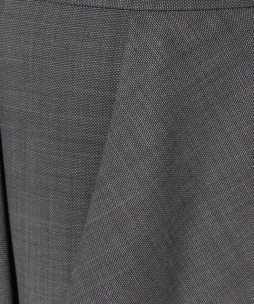 LANVIN en Bleu（ランバンオンブルー）の「ウールテッドランダムラッフルスカート（スカート・レディース・チャコールグレー/ブラック・38/36）」の8枚目の写真