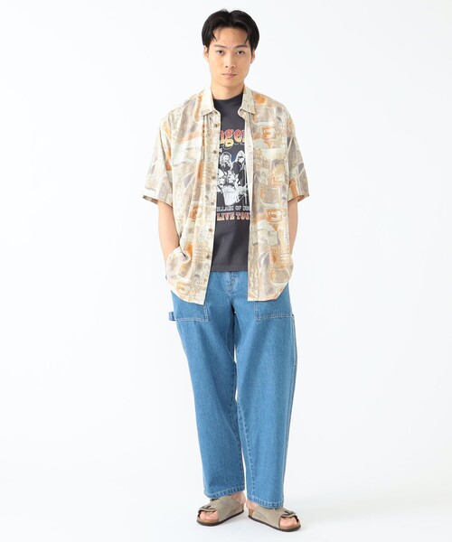 BEAMS HEART(ビームスハート)の「BEAMS HEART / ペインター ワイド イージー パンツ(デニムパンツ・メンズ・インディゴブルー/その他・SMALL/MEDIUM/LARGE)」の3枚目の写真