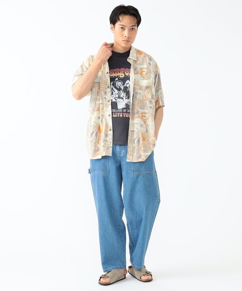 BEAMS HEART(ビームスハート)の「BEAMS HEART / ペインター ワイド イージー パンツ(デニムパンツ・メンズ・インディゴブルー/その他・SMALL/MEDIUM/LARGE)」の10枚目の写真