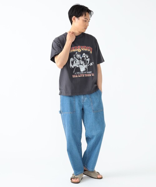 BEAMS HEART(ビームスハート)の「BEAMS HEART / ペインター ワイド イージー パンツ(デニムパンツ・メンズ・インディゴブルー/その他・SMALL/MEDIUM/LARGE)」の12枚目の写真