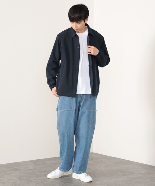 BEAMS HEART(ビームスハート)の「BEAMS HEART / ペインター ワイド イージー パンツ(デニムパンツ・メンズ・インディゴブルー/その他・SMALL/MEDIUM/LARGE)」の19枚目の写真
