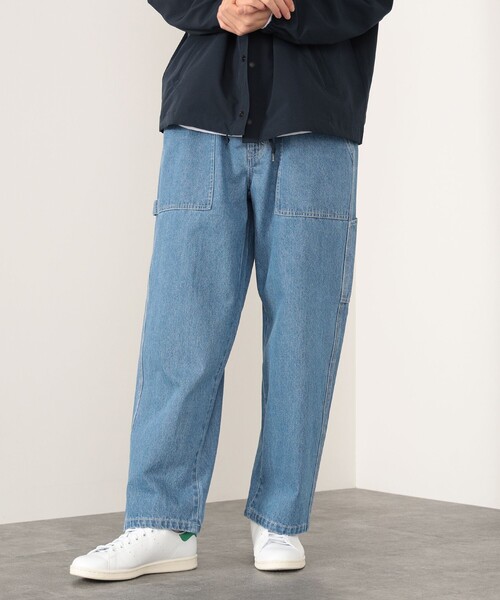 BEAMS HEART(ビームスハート)の「BEAMS HEART / ペインター ワイド イージー パンツ(デニムパンツ・メンズ・インディゴブルー/その他・SMALL/MEDIUM/LARGE)」の20枚目の写真