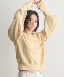 Aunt Marie's | フィンガーホールロングアームスウェット / 2023SS collection(スウェット)