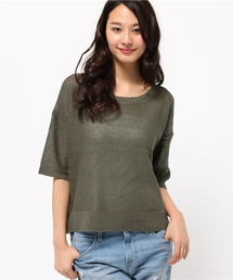 NATURAL BEAUTY BASIC | フレンチリネンニット(ニット/セーター)