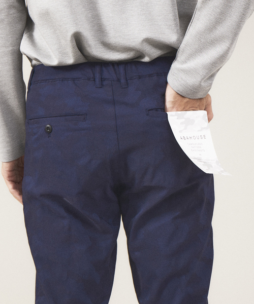 ABAHOUSE GRAY（アバハウスグレイ）の「【セットアップ対応】カモフラ柄 ストレッチ イージーパンツ / ゴルフウェア（その他パンツ・メンズ・ブラック/カーキ/グレー/ネイビー/ベージュ・44/46/48/50）」の10枚目の写真