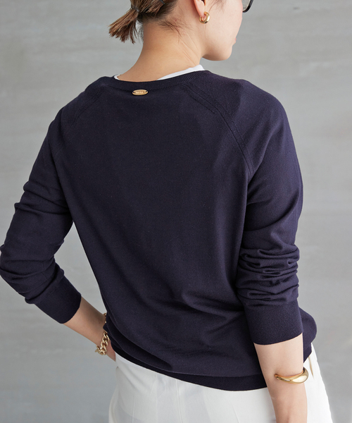 OPTIMO クルーネックプルオーバー（ニット/セーター）｜Deuxieme