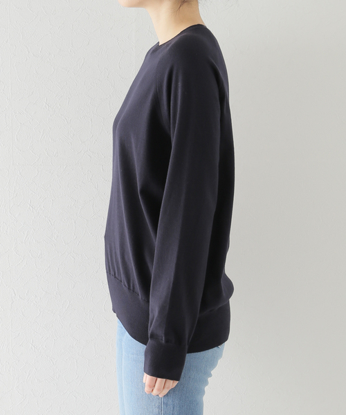 OPTIMO クルーネックプルオーバー（ニット/セーター）｜Deuxieme