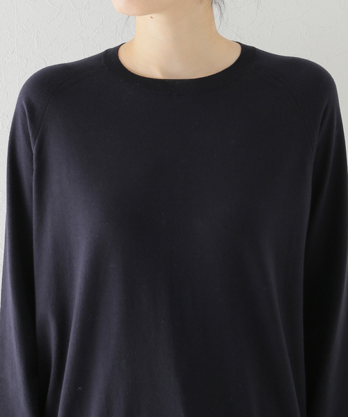 OPTIMO クルーネックプルオーバー（ニット/セーター）｜Deuxieme