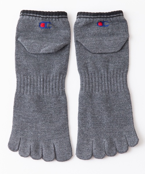 Champion（チャンピオン）の「【CHAMPION/チャンピオン】5本指 　抗菌防臭機能　ショートレングス 　3P 　ソックス　3足組　靴下（ソックス/靴下・メンズ・チャコールグレー/ネイビー・MEDIUM）」の5枚目の写真