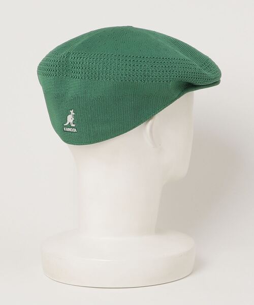 KANGOL(カンゴール)の「KANGOL/カンゴール ハンチング TROPIC 504 VENTAIR トロピック504 ベントエアー 231069601(キャップ・メンズ・ブラック/グリーン系その他/レッド系その他/グレー系その他・M)」の5枚目の写真