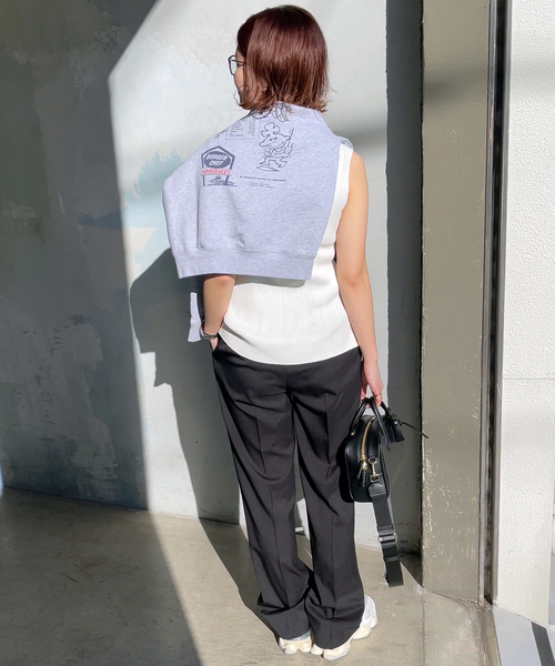 Spick &amp; Span - Spick and Span ICECOTTON リブノースリーブプルオーバー Spick & Span（スピックアンドスパン）の「ICECOTTON リブ