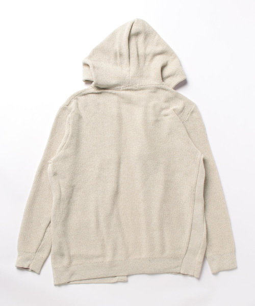 RATTLE TRAP（ラトルトラップ）の「ウォッシャブル釦レスカーディガン（ニット/セーター・メンズ・ネイビー/ベージュ・M/L/LL）」の3枚目の写真