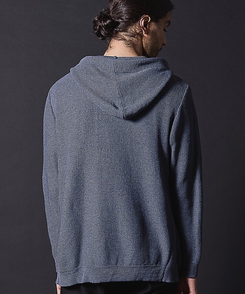 RATTLE TRAP（ラトルトラップ）の「ウォッシャブル釦レスカーディガン（ニット/セーター・メンズ・ネイビー/ベージュ・M/L/LL）」の21枚目の写真