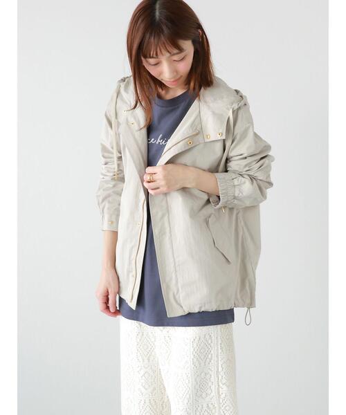 Lugnoncure（ルノンキュール）の「筆記体スモールロゴロンT（Tシャツ/カットソー・レディース・オフホワイト/ベージュ/ネイビー・ﾌﾘ-）」の18枚目の写真