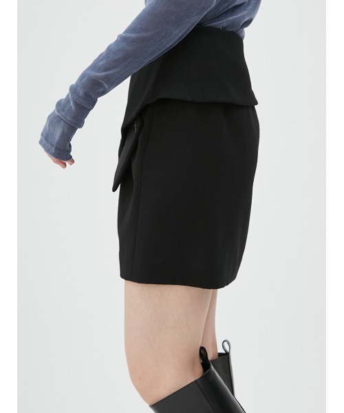 FRAY I.D（フレイアイディー）の「クロスベルトミニスカート（スカート