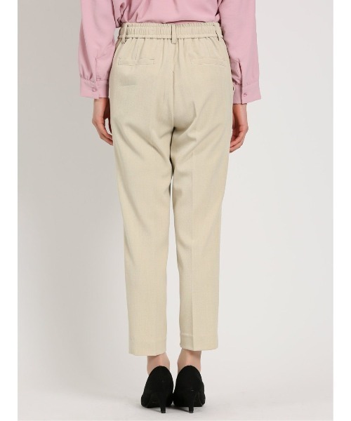 m.f.editorial（エムエフエディトリアル）の「【ストレッチ】m.f.エディトリアル レディース レーヨン混 プルオンテーパードパンツ（その他パンツ・レディース・キャメル/ダークグリーン/ベージュ/ブルー/ブラック/グリーン×ピンク・MEDIUM/LARGE）」の18枚目の写真