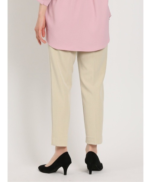 m.f.editorial（エムエフエディトリアル）の「【ストレッチ】m.f.エディトリアル レディース レーヨン混 プルオンテーパードパンツ（その他パンツ・レディース・キャメル/ダークグリーン/ベージュ/ブルー/ブラック/グリーン×ピンク・MEDIUM/LARGE）」の22枚目の写真