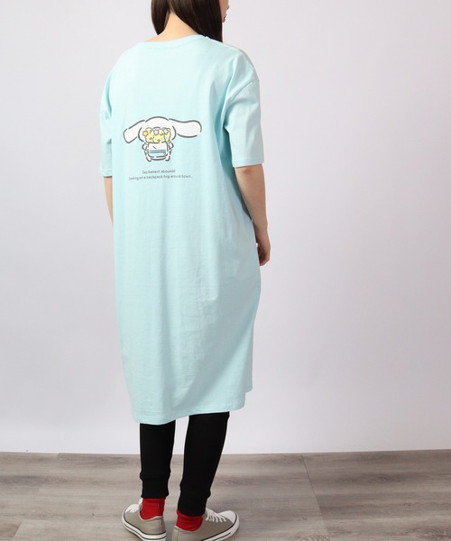 sanrio（サンリオ）の「sanrio サンリオ半袖 Tシャツ ワンピース
