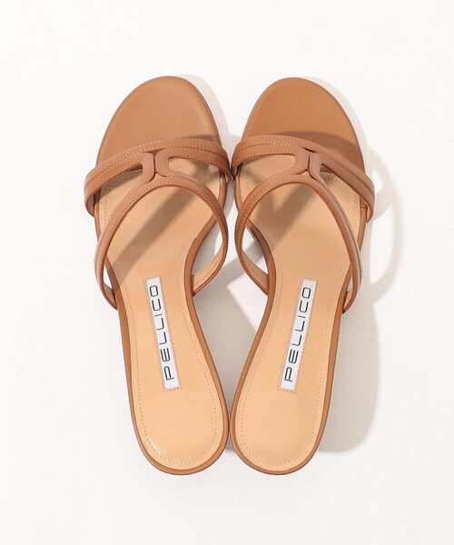 新品DeuxiemeClasse★ペリーコPELLICOチューブサンダル36★ PELLICO SUNNY（ペリーコ サニー）サンダル 茶 サイズ:EU36(22.5