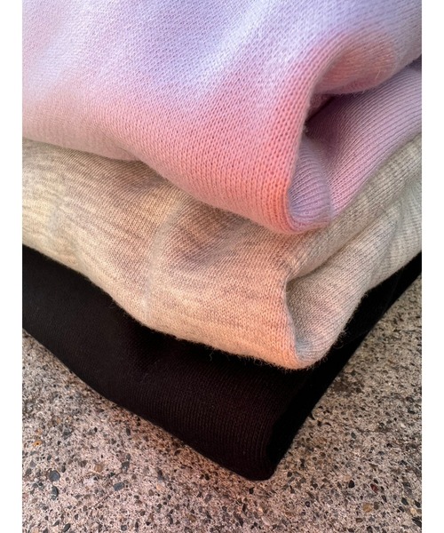 EGOIST（エゴイスト）の「シンプル刺繍スウェットパーカー（パーカー・レディース・ライトグレー/ラベンダー/ブラック・FREE）」の20枚目の写真