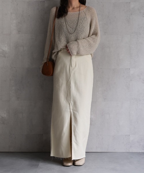 model：156cm 着用サイズ：Mサイズ