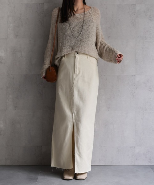 model：156cm 着用サイズ：Mサイズ