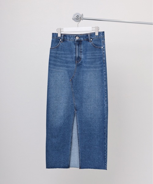 AP STUDIOスリット　デニムスカート AP STUDIO - AP STUDIO スリットデニムスカートの通販 by s.e