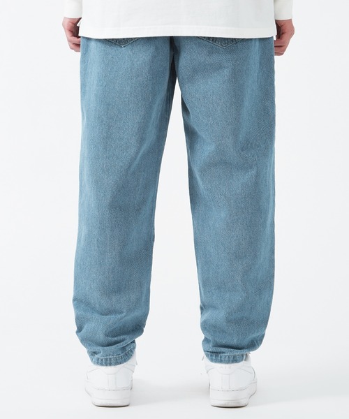 improves（インプローブス）の「デニム ワイド テーパード パンツ（デニムパンツ・メンズ・ケミカルウォッシュ/ライトブルー/ライトブラック/インディゴブルー/ブラック・LARGE/MEDIUM）」の14枚目の写真