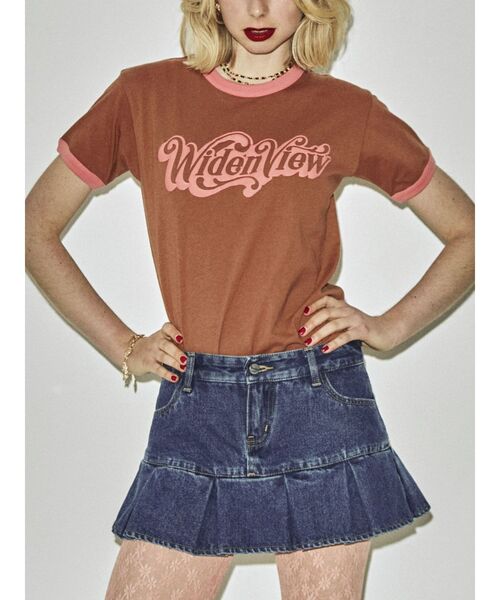 jouetie（ジュエティ）の「ヘムプリーツスカパン（デニムパンツ・レディース・ブラック/ベージュ/ブルー・SMALL/MEDIUM）」の15枚目の写真