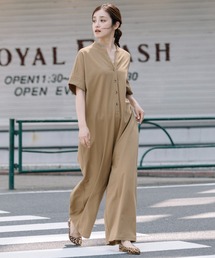 Munich | トリコットピケコンビネゾン(つなぎ/オールインワン)