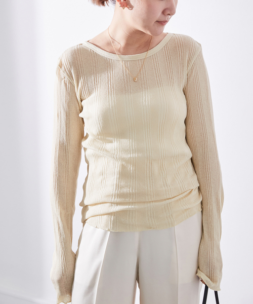 Deuxieme Classe（ドゥーズィエムクラス）の「*Dainty Tシャツ（Tシャツ/カットソー・レディース・ピンク/イエロー/ホワイト・FREE）」の3枚目の写真