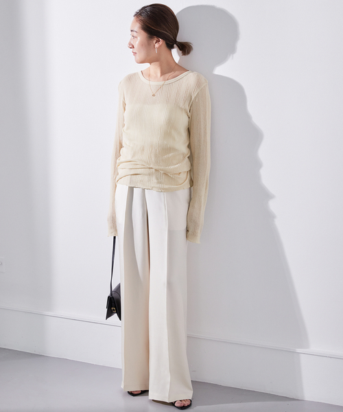 Deuxieme Classe（ドゥーズィエムクラス）の「*Dainty Tシャツ（Tシャツ/カットソー・レディース・ピンク/イエロー/ホワイト・FREE）」の5枚目の写真