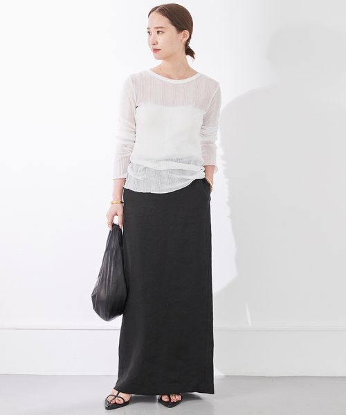 Deuxieme Classe（ドゥーズィエムクラス）の「*Dainty Tシャツ（Tシャツ/カットソー・レディース・ピンク/イエロー/ホワイト・FREE）」の6枚目の写真