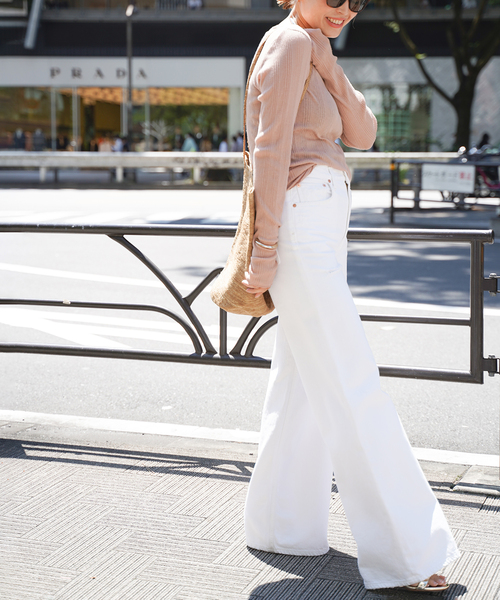 Deuxieme Classe（ドゥーズィエムクラス）の「*Dainty Tシャツ（Tシャツ/カットソー・レディース・ピンク/イエロー/ホワイト・FREE）」の9枚目の写真