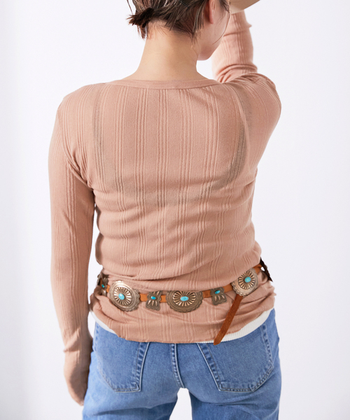 Deuxieme Classe（ドゥーズィエムクラス）の「*Dainty Tシャツ（Tシャツ/カットソー・レディース・ピンク/イエロー/ホワイト・FREE）」の14枚目の写真