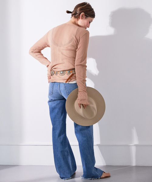 Deuxieme Classe（ドゥーズィエムクラス）の「*Dainty Tシャツ（Tシャツ/カットソー・レディース・ピンク/イエロー/ホワイト・FREE）」の17枚目の写真