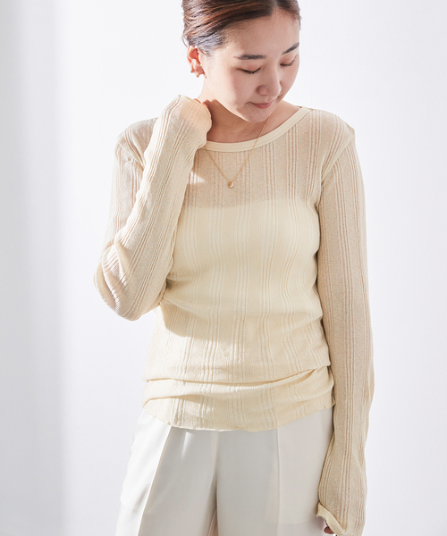 Deuxieme Classe（ドゥーズィエムクラス）の「*Dainty Tシャツ（Tシャツ/カットソー・レディース・ピンク/イエロー/ホワイト・FREE）」の18枚目の写真